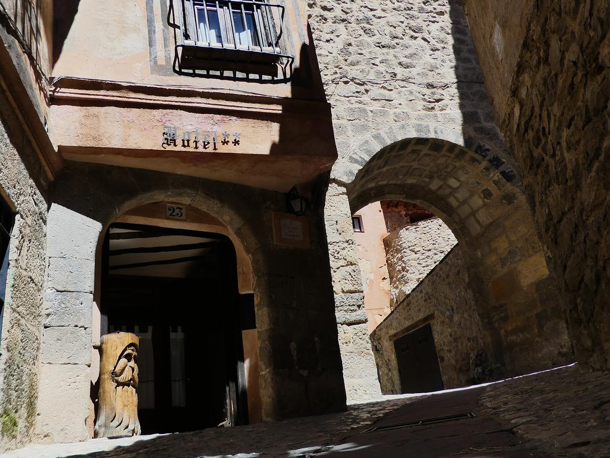 Hotel Posada Del Adarve Albarracín Exterior foto